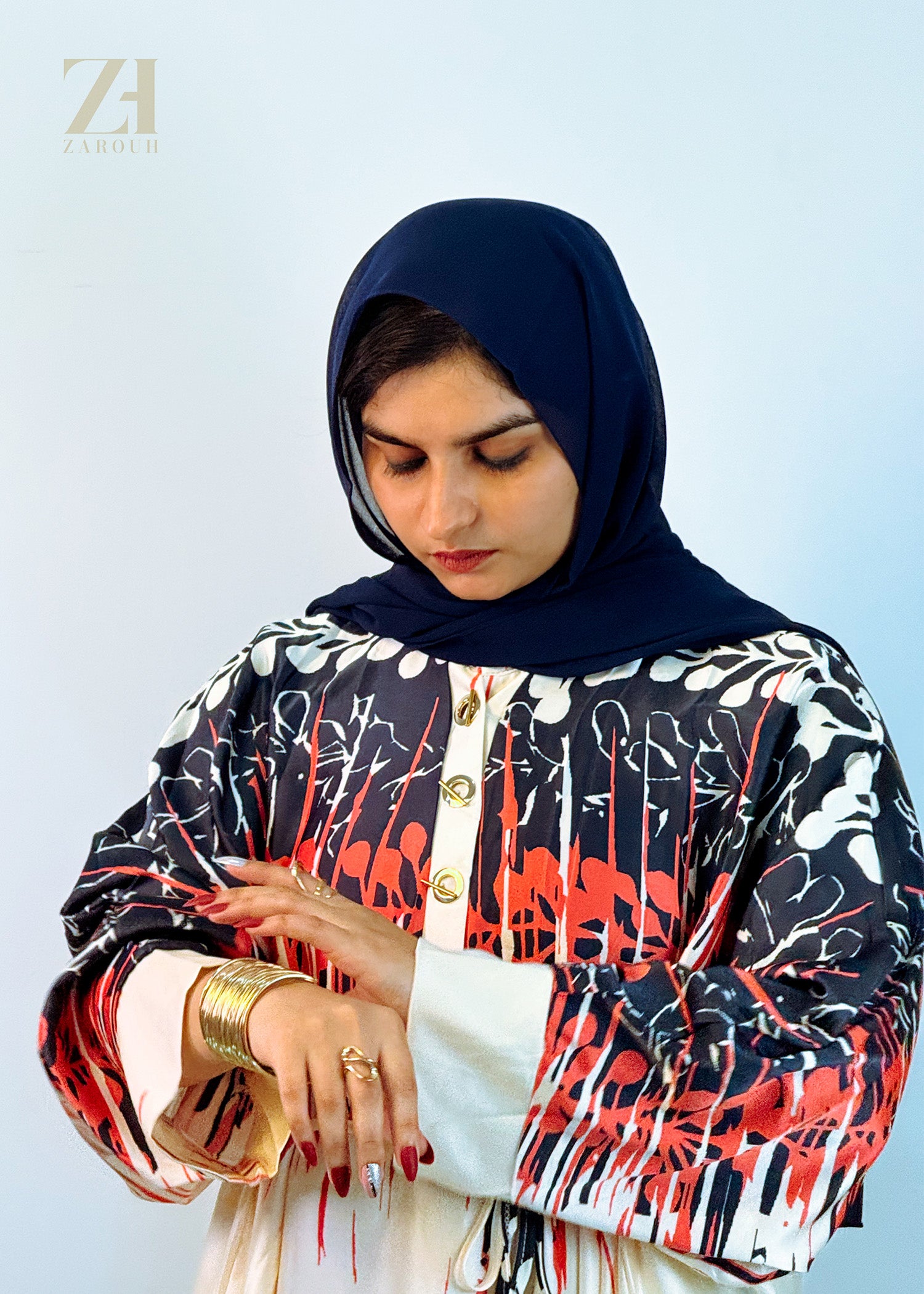 Multicolor Splash Print