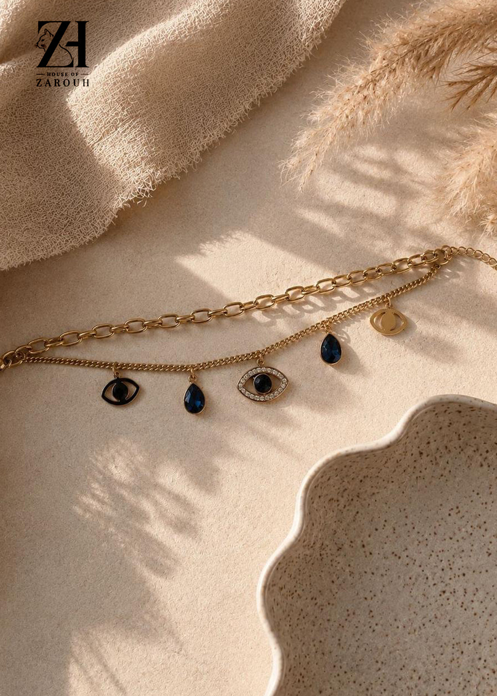 Double Charm Evil Eye