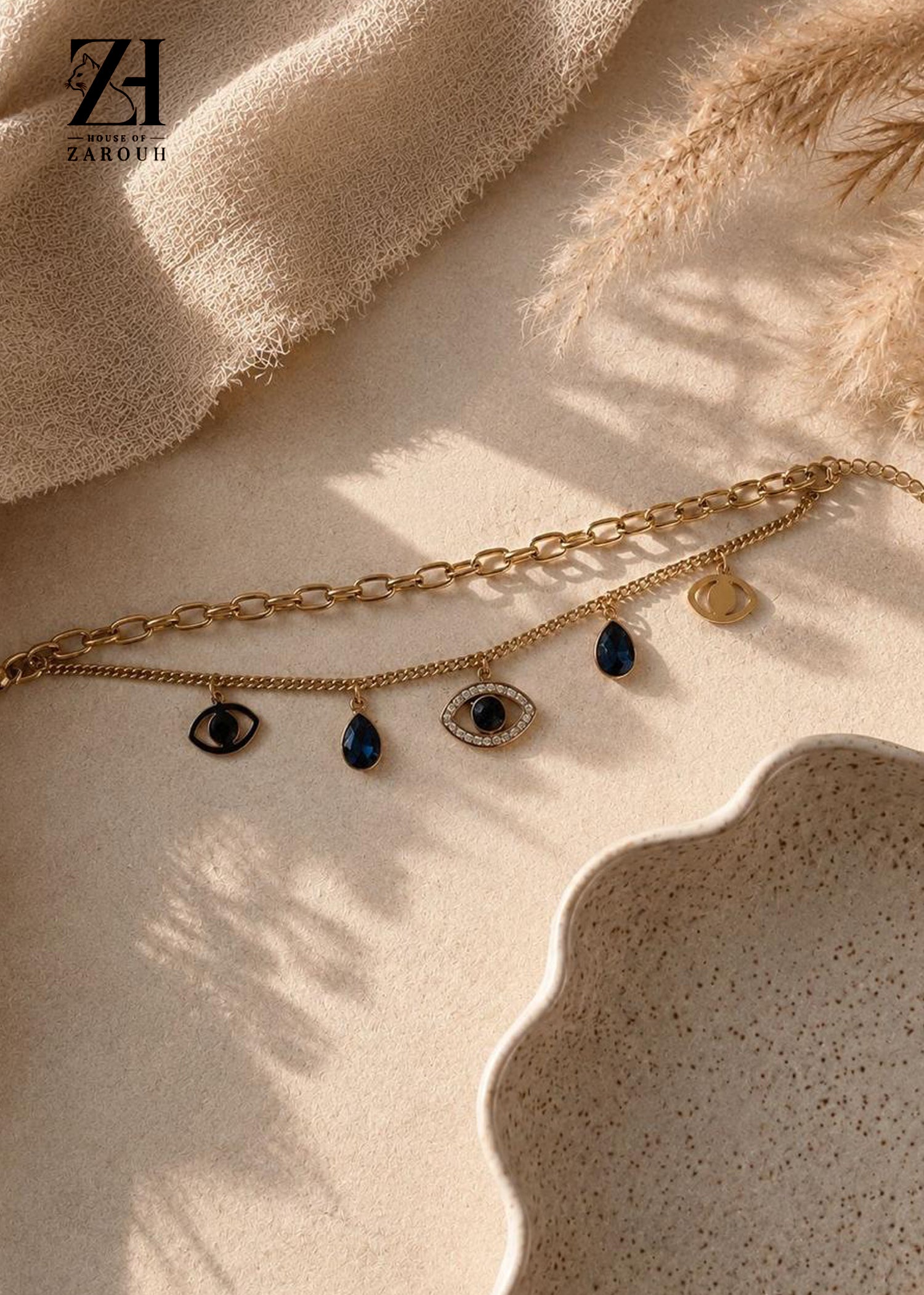 Double Charm Evil Eye
