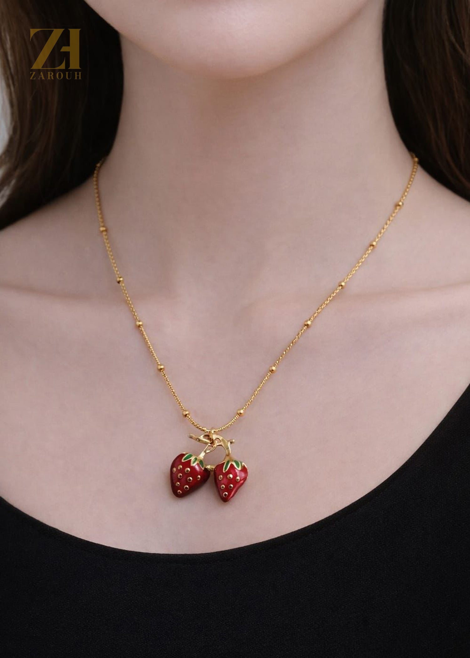 Double Berry Charm Chain🍓