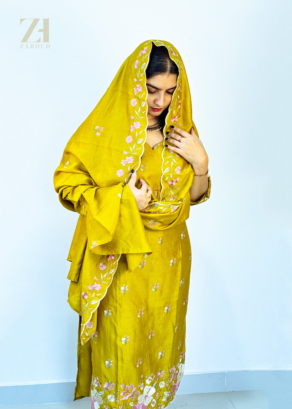 Marigold Meadow Silk Set