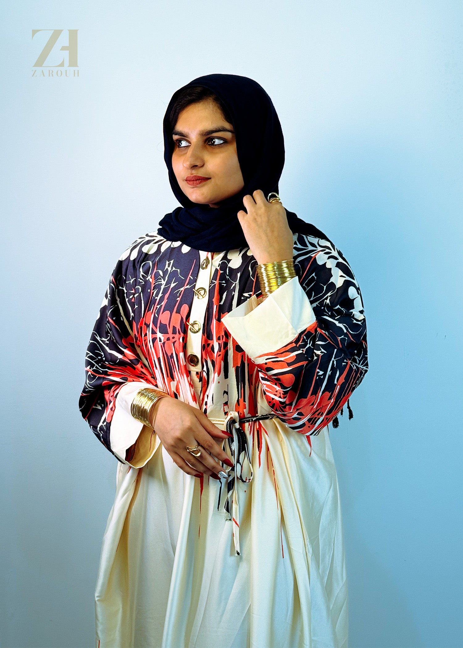 Multicolor Splash Print