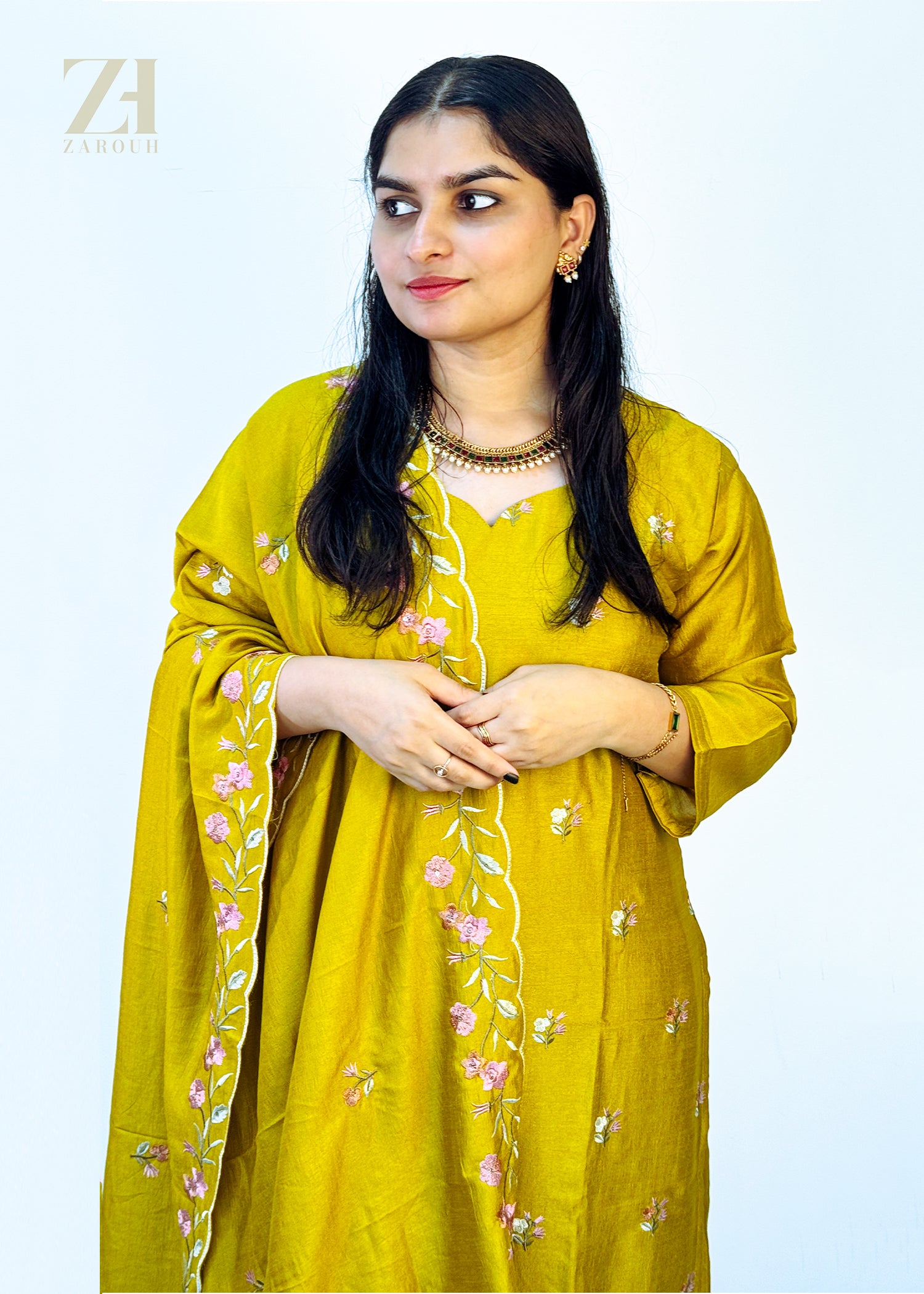 Marigold Meadow Silk Set