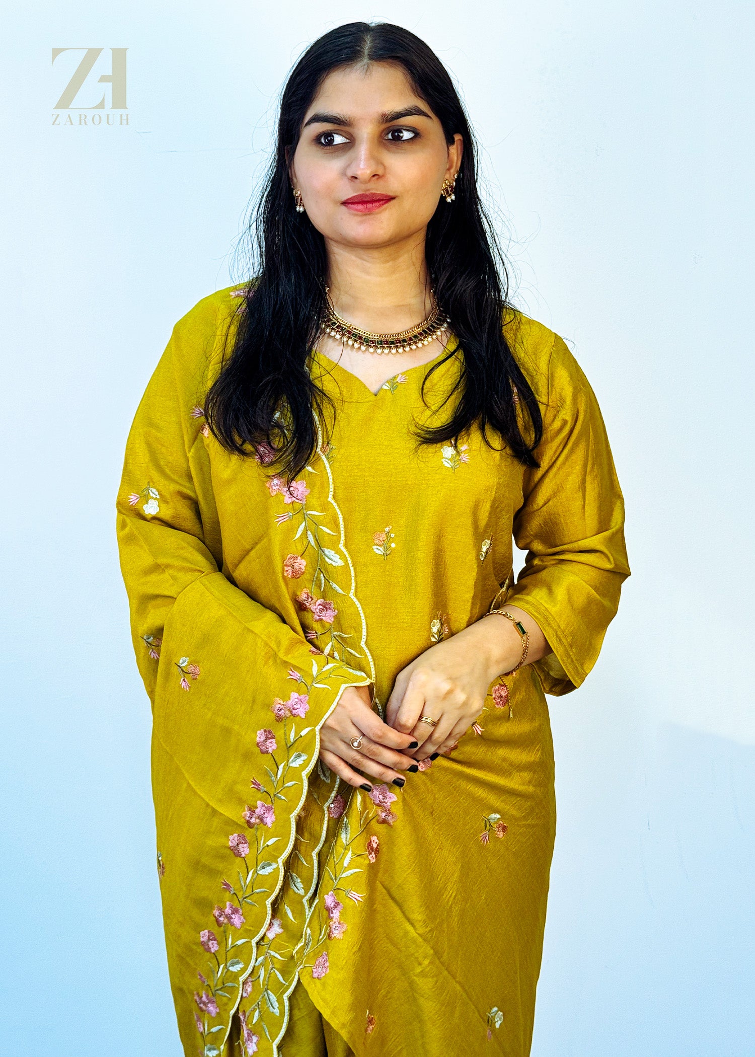 Marigold Meadow Silk Set