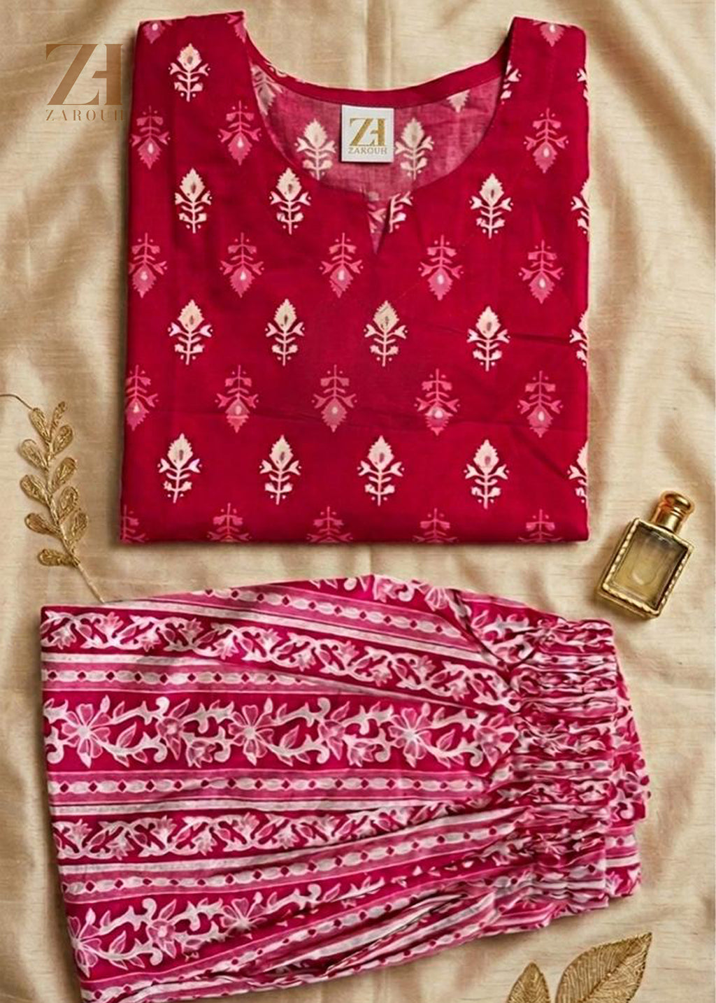 Blush Motif Cotton