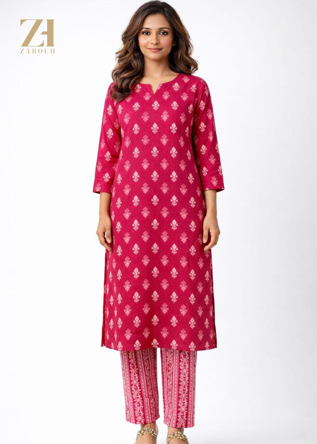 Blush Motif Cotton