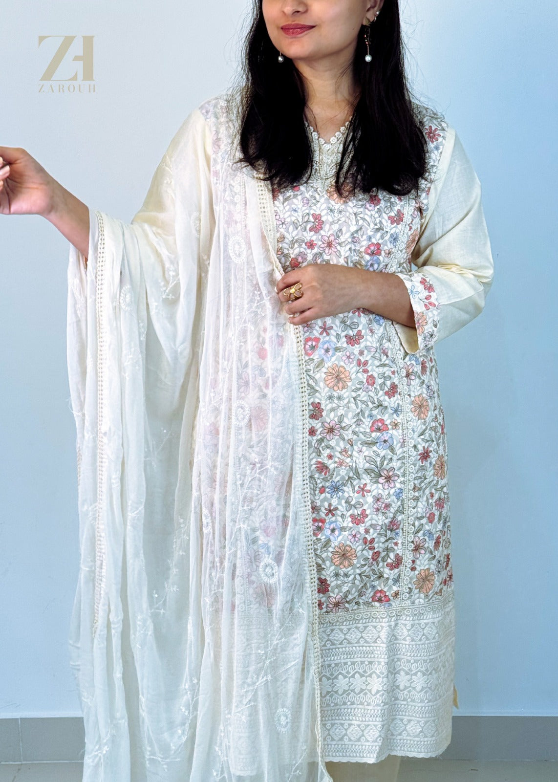 Pastel Meadow Lace Set